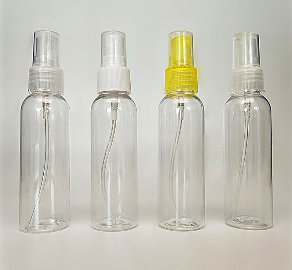 Hot selling glass bottle 50ml 100ml 150ml for handsanitizer disinfection bottle sterilize water bottle with alcohol spray